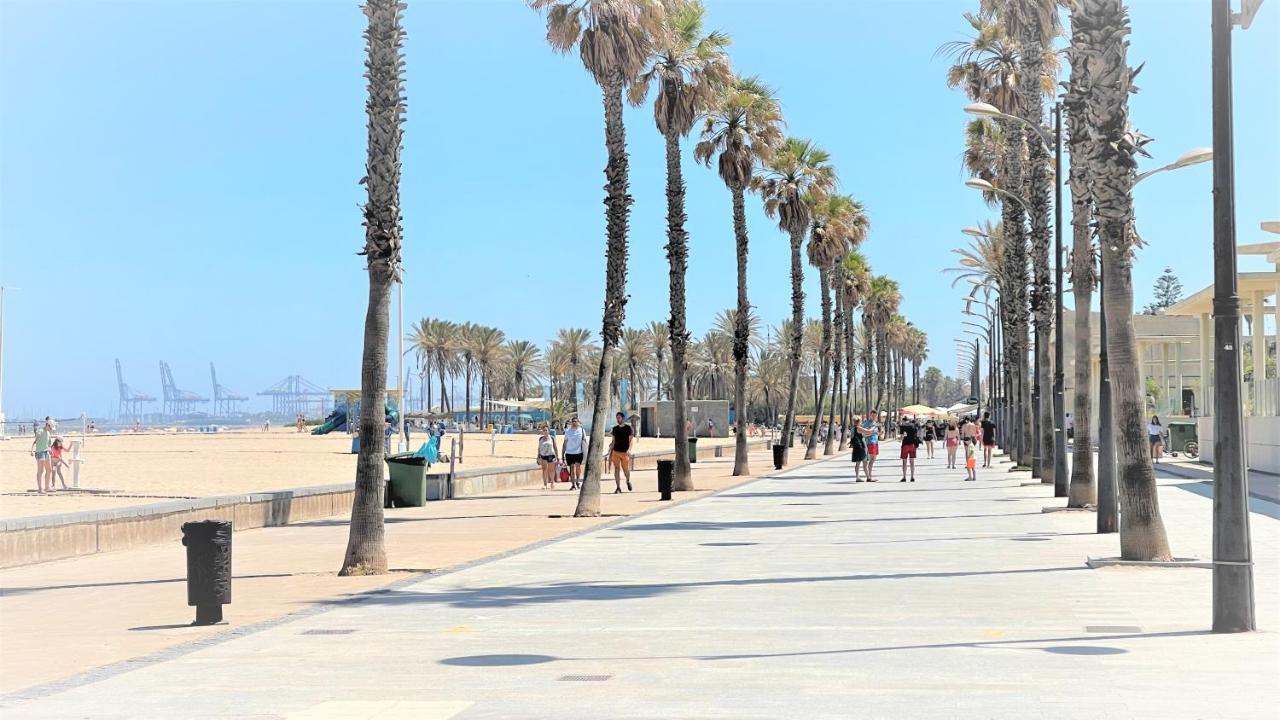 Beach Valencia Luxury - B40-21 - Apartament On Beach Exterior foto